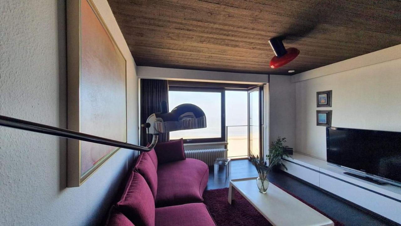 Modern Appartement Met Frontaal Zeezicht En Prive Parking Knokke-Heist Bagian luar foto